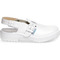 White leather 1000 safety clogs, compliant with CE EN ISO 20347:2007/SB, A, E, WRU, SRA